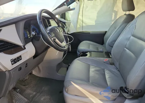 2015 Toyota Sienna Xle из США, поврежденный, VIN 5TDYK3DC9FS651457